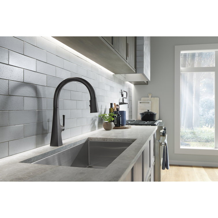 Kohler Graze Touchless PullDown Kitchen Sink Faucet With Three